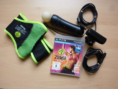 Sony PS3 ZUMBA SET: Motion Move Controller CECH-ZCM1E + Camera + Gürtel + CD GUT