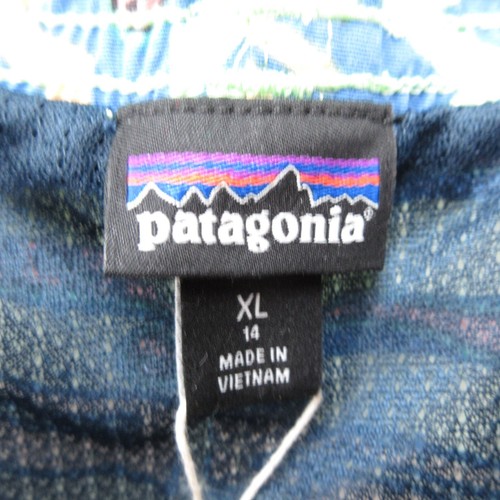 Patagonia Baggies Swim Trunk Shorts Youth XL 14 High Hopes Salamander Green # - Picture 2 of 10