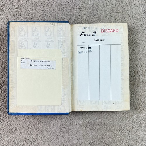 Invincible Louisa By Cornelia Meigs. Vintage Book 1933. - Picture 4 of 15