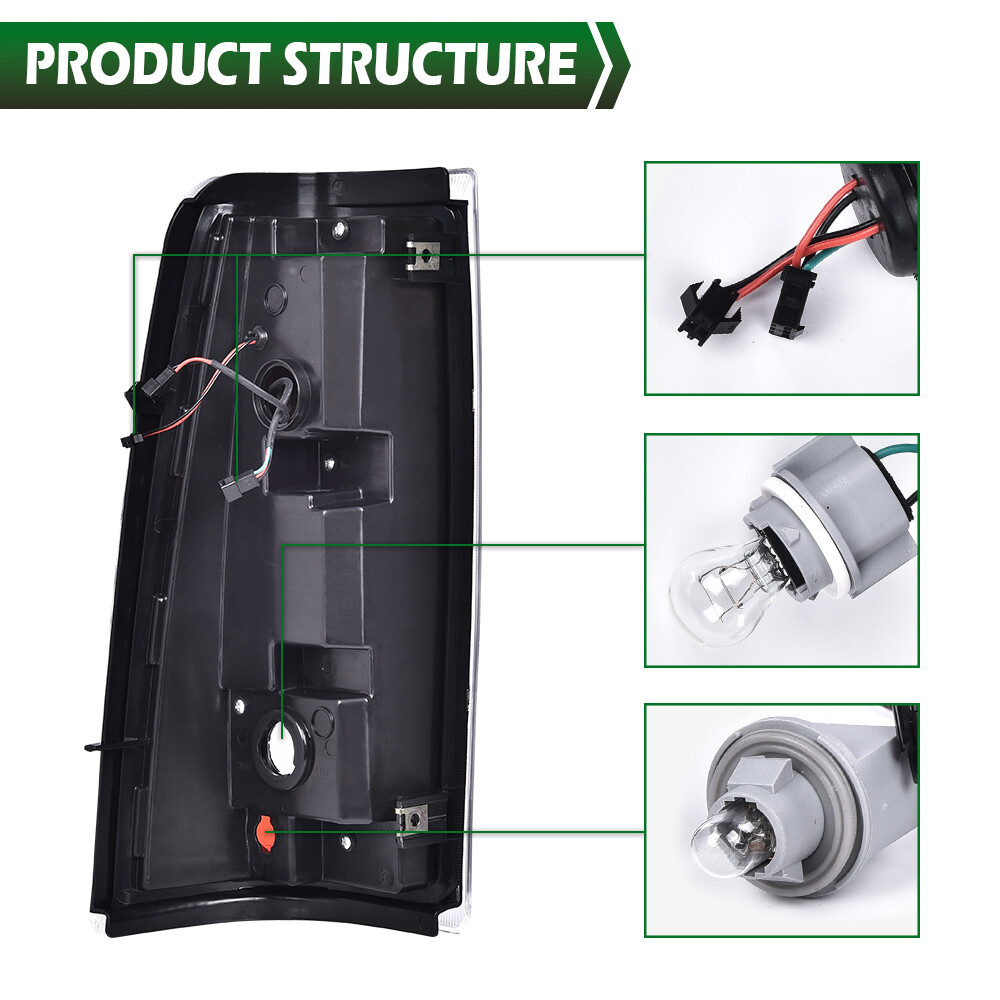 KUAFU LED TUBE Brake Tail Lights Fit For 1999-2006 Chevy Silverado GMC Sierra - Foto 8