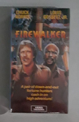 chuck norris  FIREWALKER  louis gossett jr   VHS VIDEOTAPE NEW not dvd