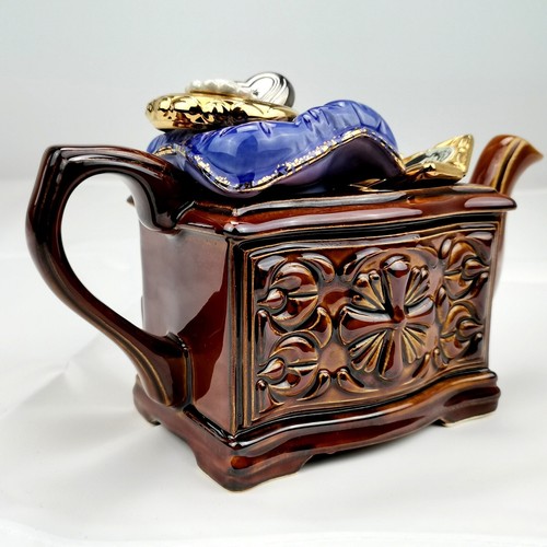 Cardew Design Jewellery Wedding Teapot Designed Handcrafted For H Samuel Vintage - Picture 15 of 24