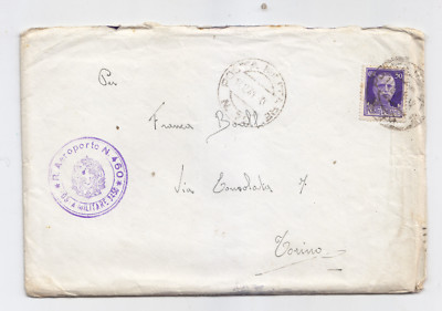 CC916-II G.M. AIRPORT ENVELOPE 460 LECCE X TURIN