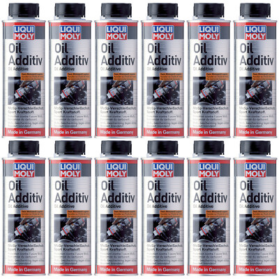 Liqui Moly Oil Additiv Motoröl-Zusatz 1012 12x 200ml Verschleißschutz MoS2