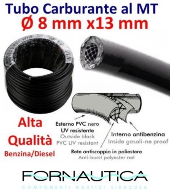 7 Mm) 1 Metro Di Tubo Per Benzina, Gasolio, Tubo Del Carburante Per Benzina Diesel (SAEJ30R7 DIN 73379) (2 X W1 Mini Fascetta) (interno 7,0 - Foto 10