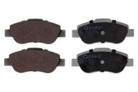 Quaro QP2416 Bremsbelagsatz, Scheibenbremse Vorderachse FÜR Fiat