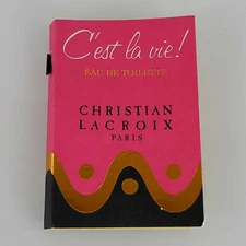 Christian Lacroix Cest C'est La Vie Eau De Toilette Sample Travel Trial Vial