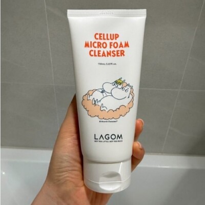 LAGOM Cellup Micro Foam Cleanser 120ml Edition Cleansing Foam Foam Cleansing NEW