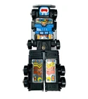 Vintage 1984 Remco Zybots Black Semi Truck Action Figure Transformer KO