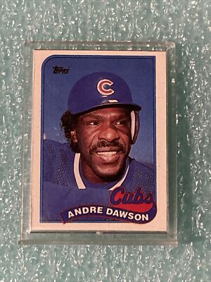 1989 Double Headers Andre Dawson Gene Richards John Scott Denny Walling HOF