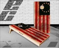 1776 Flag Cornhole Boards Bean Bag Toss Game