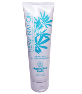 Australian Gold Hemp Nation Sea Salt & Sandalwood Body Scrub- 8oz