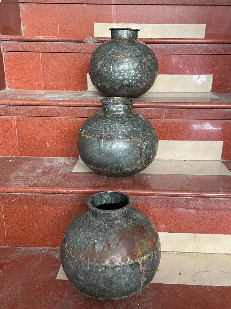 Himachal Water Matka Pot Indian Matka Wooden Wood Jug Matka