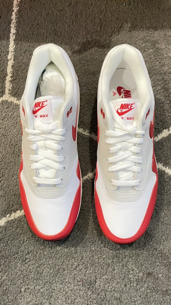 Nike Air Max 1 レッド/ホワイト 9.5 Size 9.5 - Nike Air Max 90/1 University Red for sale online