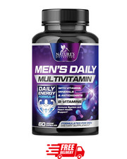 Multivitamin for Men, Mens Multivitamins for Daily Nutritional Support 60 capsul