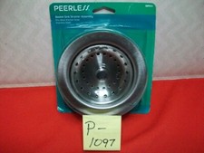 BRAND NEW PEERLESS STAINLESS STEEL BASKET SINK STRAINER ASSEMBLY  SBP072 SEALED