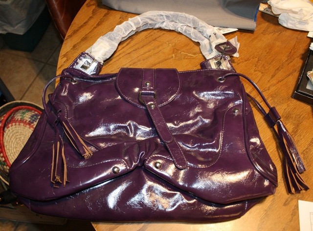 dark purple purses