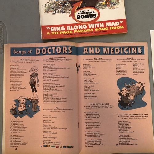 Fourth Annual More Trash From MAD INCLUDES" SING ALONG WITH MAD" BOOK - Picture 5 of 12
