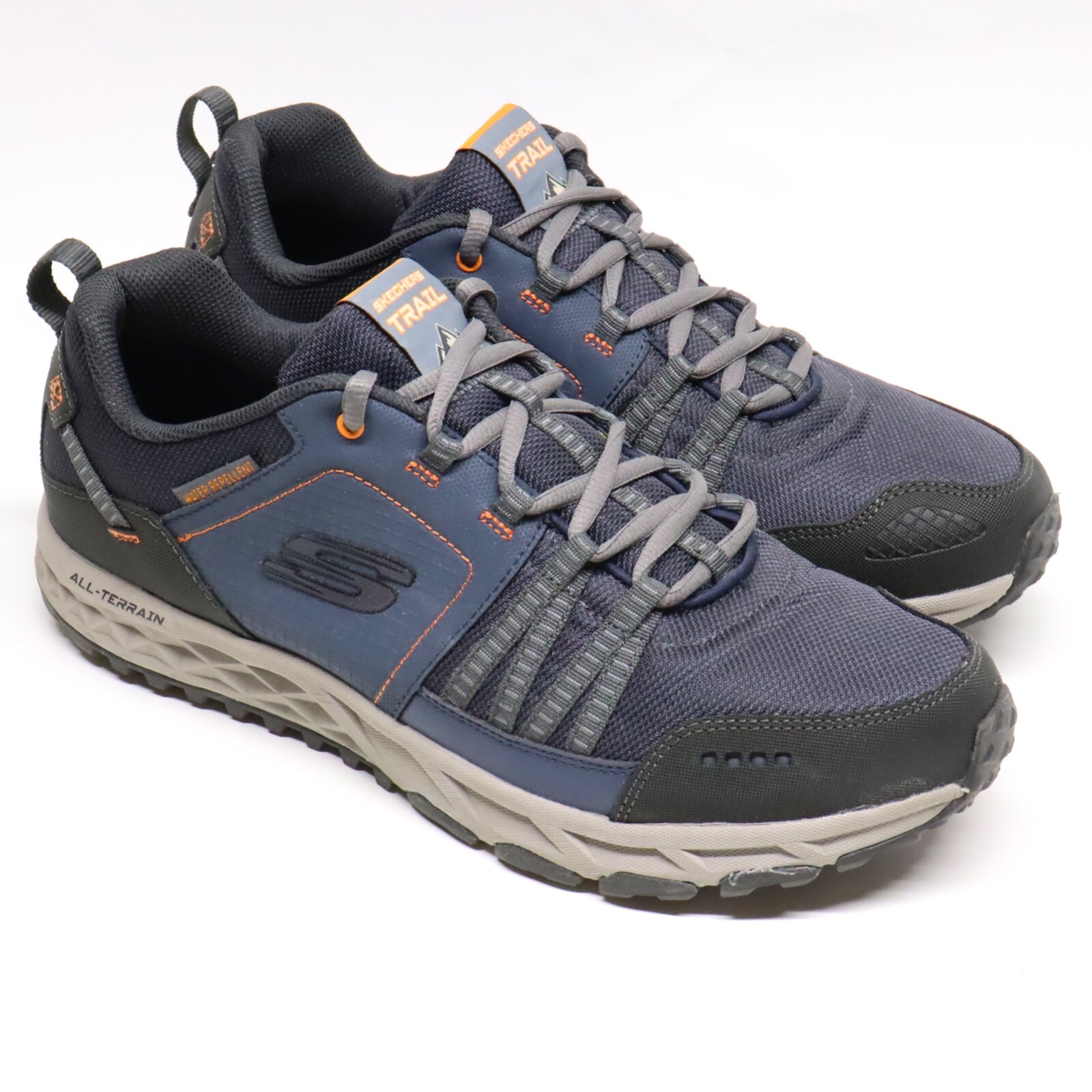 Skechers Mens Escape Plan Trail Shoe Sneaker Size 12 Outdoors Blue