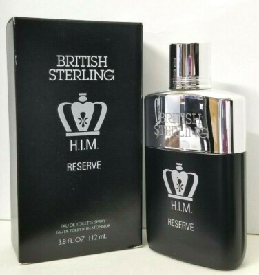 British Sterling H.I.M. RESERVE by Dana, 3.8 oz EDT Spray men SEALED