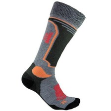 Kids Winter Ski Long Socks Boys Girls Welly Sport Antibacterial Grey 2 sizes