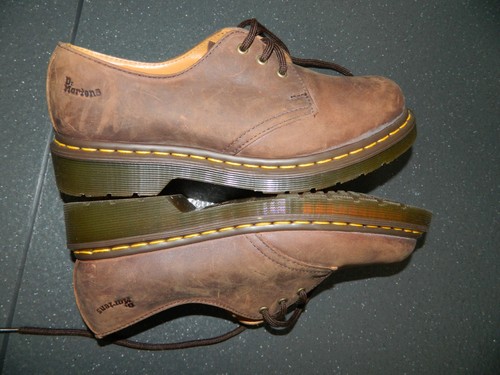 Damen Dr Martens Leder Schuhe UK Größe 5 EUR 38 Top Zustand