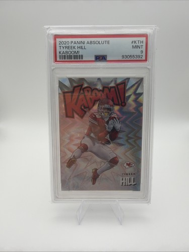 2020 PANINI ABSOLUTE #KTH TYREEK HILL KABOOM! PSA MINT 9