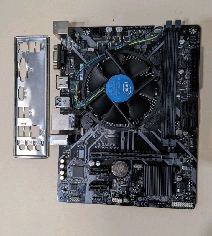 GIGABYTE H310M H 2.0 DDR4 Core i3,i5,i7,i9 8th 9th Gen. CPU Support Motherboard