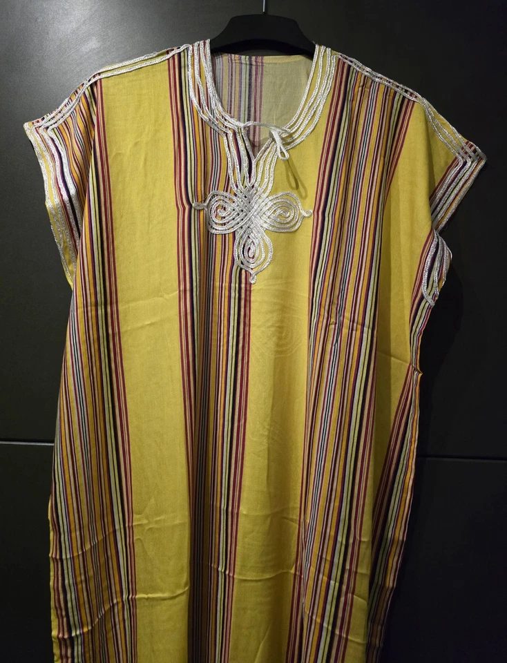 Marokkanische Sommerkleid Hauskleid Kaftan - Bild 3 von 3