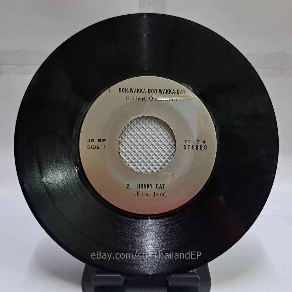 ELTON JOHN /HONKY CAT /NEIL DIAMOND /JACKSON BROWNE THAILAND EP 45 THAI - Image 3 of 4