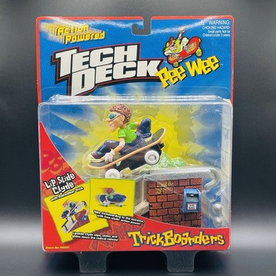 Tech Deck Pee Wee Playmates Toys Sealed Rare Skateboard Figure Vintage 1999