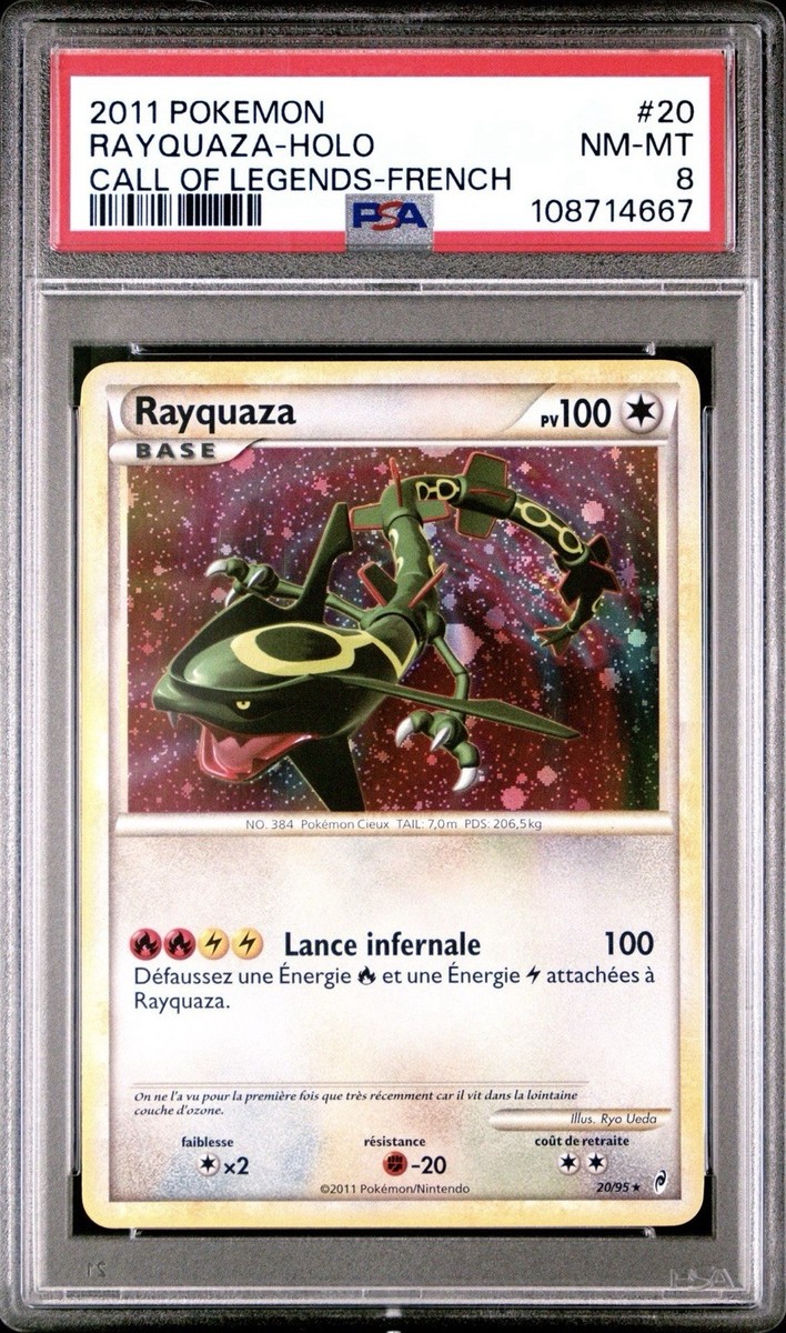2011 Pokemon FRENCH Appel des Légendes-Call of Legends Rayquaza