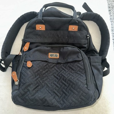 BabbleRoo Diaper Bag- Backpack- Baby Essentials Travel Tote Multi function NWOT