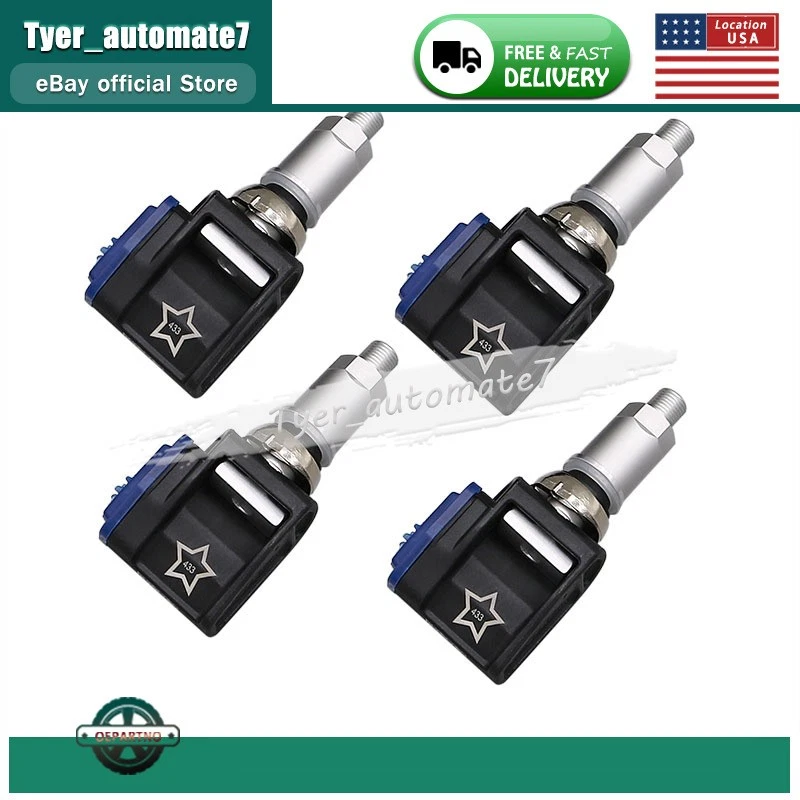 Sensor de monitoreo de presión de neumáticos TPMS de 433 MHz para Mercedes-Benz C200 W206 Foto 2 de 4