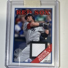 Topps 2023 Series 1 Dustin Pedroia #88R-DP Red Sox 1988 Relics Insert