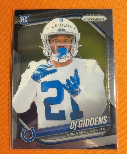 2025 Panini Prizm Dj Giddens Rookie Card RC #383 Football