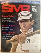Frank Baker PSA SMR Graded Card Price Guide Magazine June 2018 New & Sealed