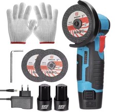 Mini Winkelschleifer 12V Akku 19500RPM Scheibe 76mm Akku 1500mAh