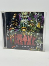 Heavy Metal: Geomatrix Sega Dreamcast 2001 Capcom Authentic CIB Tested