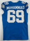 2024 Al-Quadin Muhammad Detroit Lions NFL Football Game Worn Jersey w/Repairs