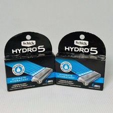Schick Hydro 5 Hydrate Coconut Oil Razor Refill Cartridges 2 Packs 8 Total
