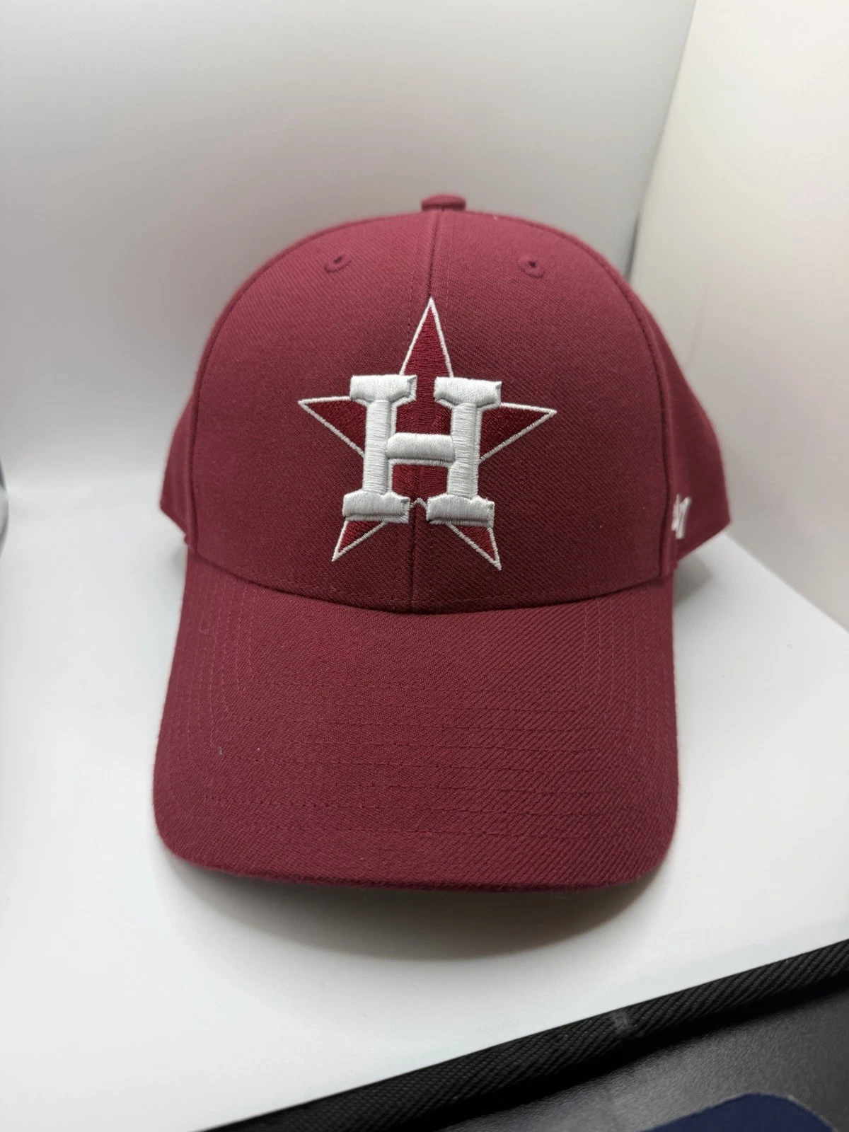 '47 Brand Houston Astros MLB Maroon Strapback Dad Hat