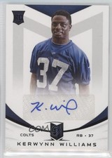 2013 Panini Momentum Rookie Signatures Black 5/5 Kerwynn Williams #153 Auto z5i