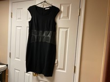 Calvin Klein Little Black Dress, Size 12P, NWT