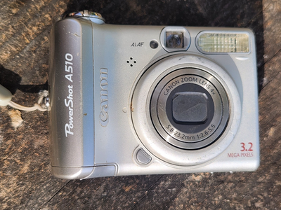 【動作確認済み】Canon PowerShot A510 PC1107 Canon PowerShot A510 3.2 MP Digital Camera 4x Zoom PC1107 PARTS OR