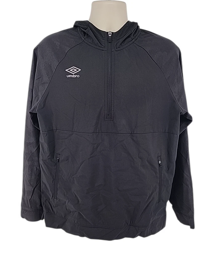 Las mejores ofertas en Rompevientos Negro Umbro abrigos, chaquetas