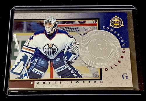 Curtis Joseph [Silver] #24 1997 Pinnacle Mint card