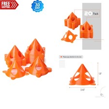 Pyramid Canvas Holder Stand - 20 Pack, Durable Lightweight Painting Support