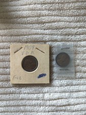 1909 Lincoln Wheat Cent Penny Set, Have Other Pennies As Well.