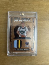 2024 Panini Obsidian Dusk Memorabilia Cam Spencer Electric Etch Bronze Flood /60